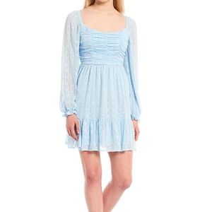 Midnight doll - light blue dress- small